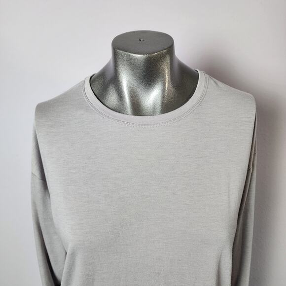 Apana Yoga Lifestyle Pale Purple Keyhole Tie Back Activewear Tunic | Womens Med - Picture 3 of 16